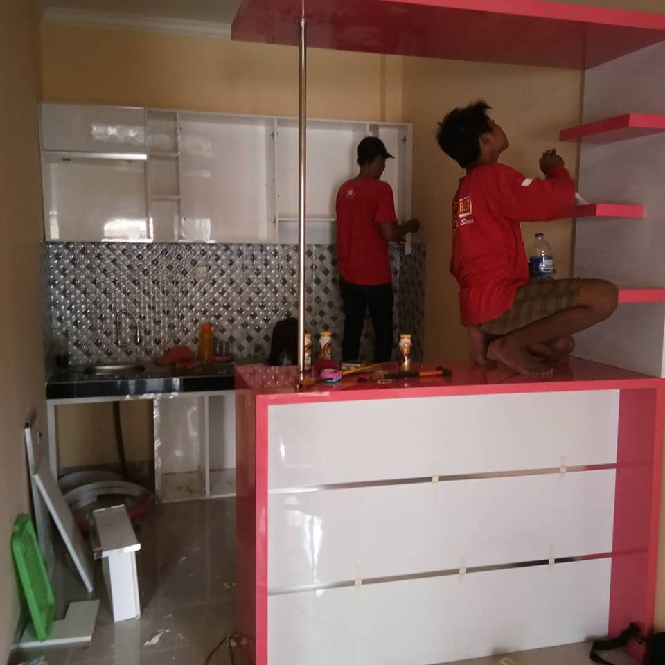 kitchen pink